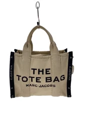 MARC JACOBS Handbag Canvas BEG QC 007641