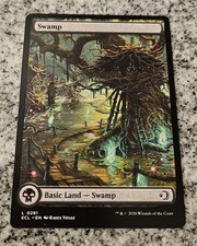 Swamp Full Art Basic Land ECL Lorwyn Eclipsed MTG 281 M/NM
