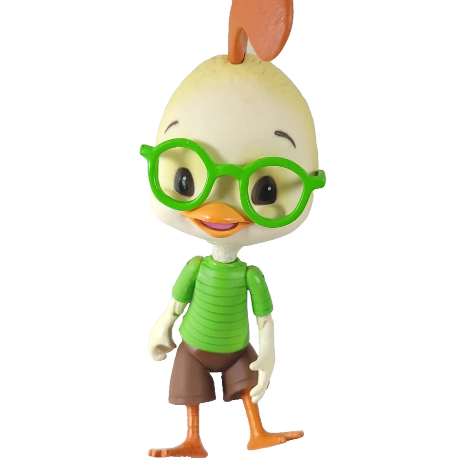 Boneco de ação 2005 Chicken Little Disney PVC brinquedo 6" - Imagem 2 de 4