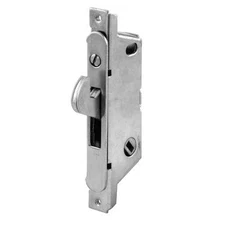 1/2" Wide Stainless Steel Round End Face Mortise Lock 3-11/16" Adams Rite Doors