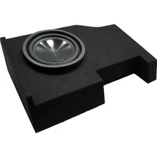 Alpine SWT-10S2 10" Subwoofer Fits 14-18 GMC Sierra Crew Cab Single Sub Box