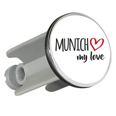 Waschbeckenstöpsel Munich my love Geschenkidee Munich Geschenk Präsent Mitbrings