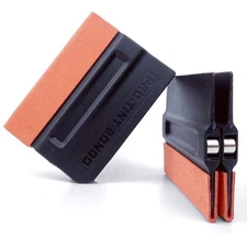 3PC Magnet Felt Edge Squeegee Car SUV Jeep Vinyl Wrap Tools Window Film PPF Tint