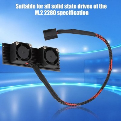 Heat Sink with Cooling Fan Solid State Radiators for Desktop Computers ngff nvme
