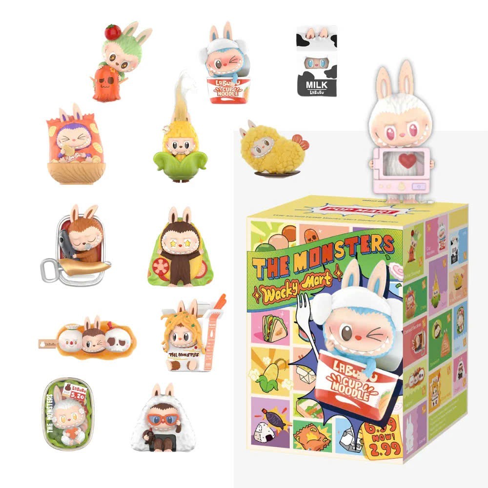 AUTHENTIC] LABUBU WACKY MART BLIND BOX CHOOSE TYPE POPMART