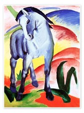 Poster Blaues Pferd I - Franz Marc