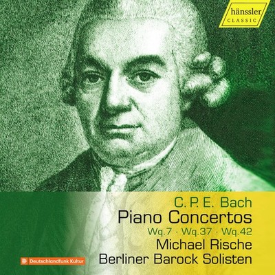 Berliner Barock Solisten C.P.E.Bach: Wq7, Wq37, Wq42 (CD)