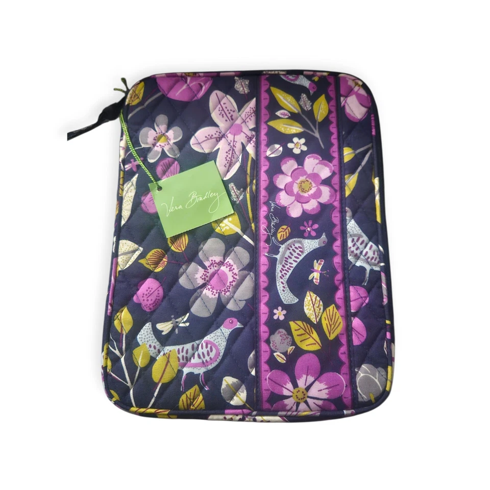 Vera Bradley  "Floral Nightingale" Tablet/iPad Sleeve 7"×9" - Image 2 of 3