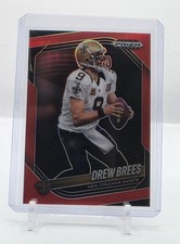 Drew Brees 2025 Panini Black Prizm RED 086/299