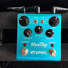 Strymon blueSky Reverberator Digital Reverb Effects Pedal for Guitar