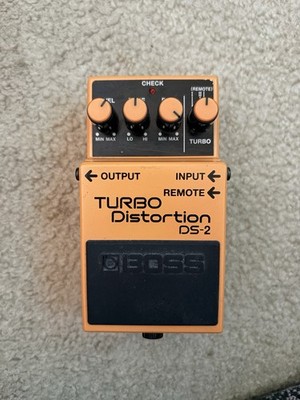 Boss Ds-2 Turbo Distortion Guitar Effects Pedal
