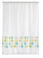 Ridder Duschvorhang Textil Eclipse Multicolor 180X200 Cm Duschvorhang, Vorhang,