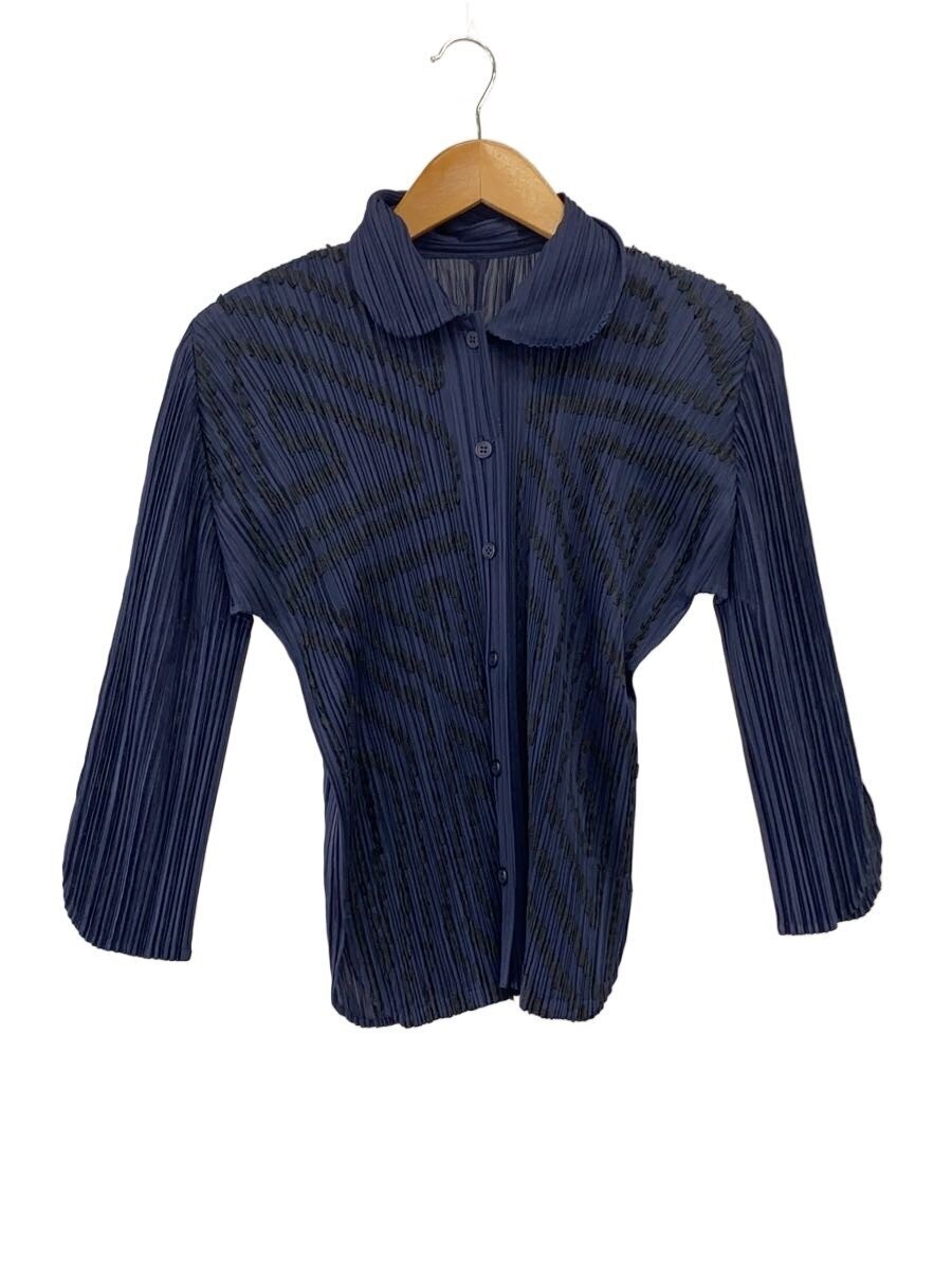 Womens PLEATS PLEASE PLEATS PLEASE ISSEY MIYAKE Long Sleeve Shirt Pleats 3 Polye