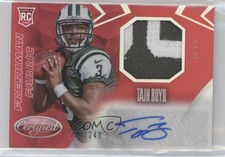 2014 Certified Freshman Fabric Mirror Signatures Red /249 Tajh Boyd Auto 0jd0