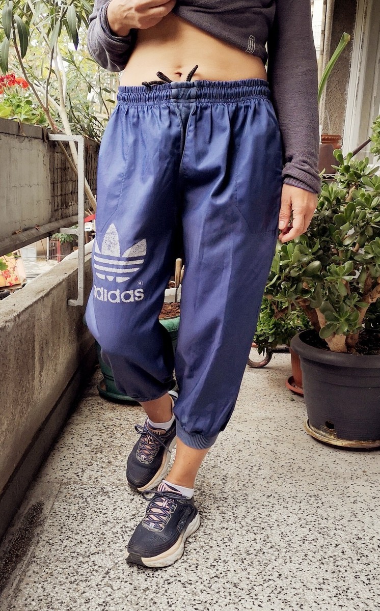 ADIDAS vintage joggers tracksuit bottoms professional pants 80s