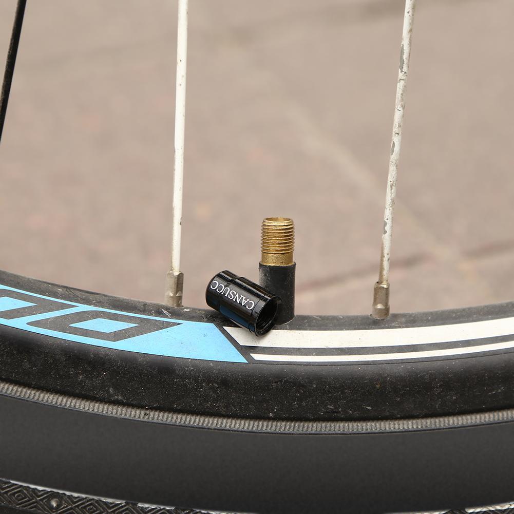 10pcs Aluminum Bike Bicycle Tyre Tire Schrader Valve Stem Caps Dust