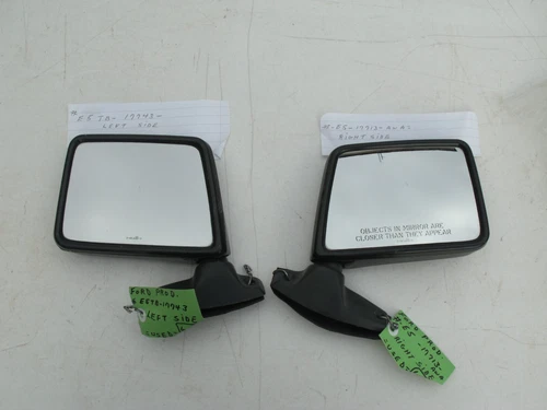 Ford Vintage Pair of used Side Mirrors - Rectangular (Plastic) - 50's to 80's