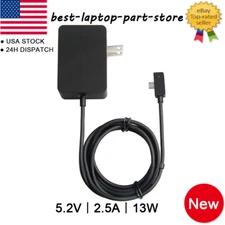 For Microsoft Surface 3 AC Power Adapter Charger 13W 5.2V 2.5A 1623 Micro USB