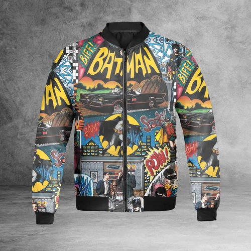 Batman Superheroes Characters Lovers Batman Comic Love Jacket