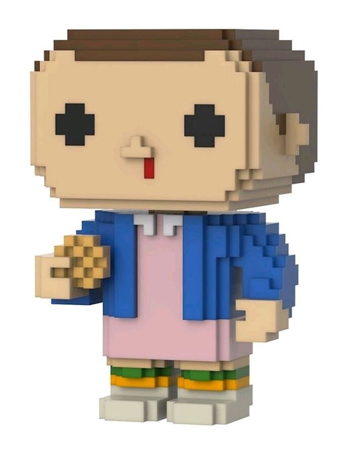 FUNKO POP TV 8 BIT STRANGER THINGS ELEVEN VINYL FIGURE NEW!