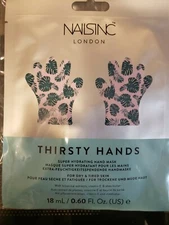NailsInc London Nails Inc - Thirsty Hands Superhydrating Hand Mask - sealed new