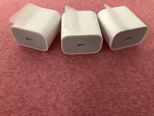 1 lot of 3 Apple A2305 20W USB-C Power Adapter MHJA3AM/A 