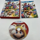 Super Mario 3D World (Nintendo Wii U, 2013) Complete C3866
