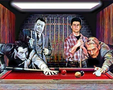 The Color Of Money, Tom Cruise & Paul Newman, Fast Eddie, Canvas Print