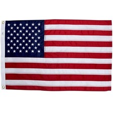 2x3 Ft American Flag | 100% Made in USA | US Flag in Heavy Duty Outdoor Nylon...