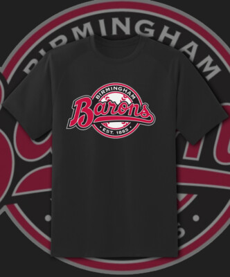 Birmingham Barons Milb Team Logo Milb T Shirt Youth M - Adult 6XL Fast Ship!