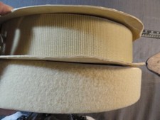 NEW COMBINATION FASTENING SYSTEMS 100 NYLON 2" HOOK LOOP TAPE 25 YARDS BEIGE