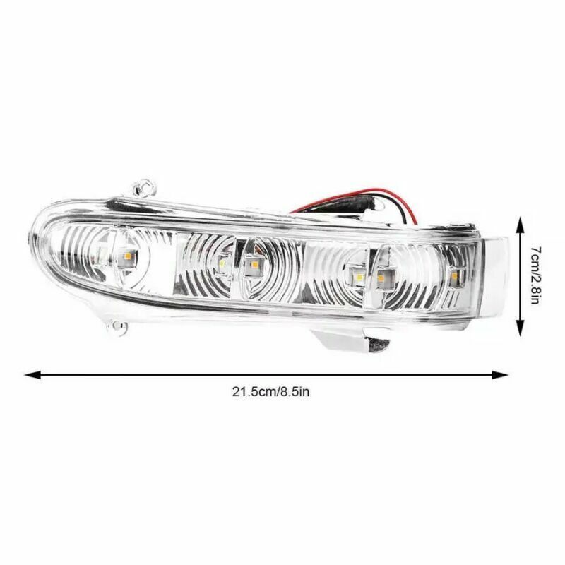 Side Mirror Turn Signal Lights For Mercedes W220 W215 S-Class CL500 2003-2006