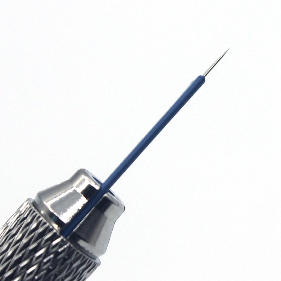 18 Pins Permanent Makeup Eyebrow Tattoo Bevel Blade 3D Microblading ...