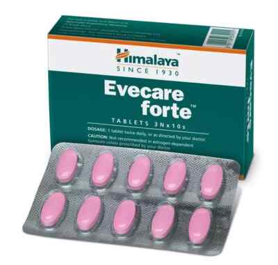 Himalaya Evecare Forte Tablets (30 Tabs) for FEMALE HEALTH