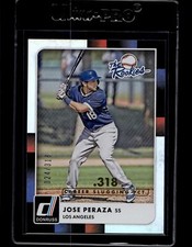 2016 Donruss The Rookies Career Stat Line #TR13 Jose Peraza #/318