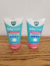 Vicks Baby Cream with Eucalyptus, Rosemary, Aloe Vera, Lavender... 2 Pack
