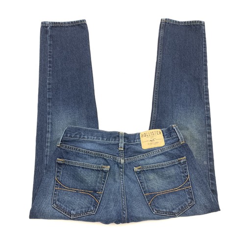 Hollister Dark Blue Denim Jeans Mens 