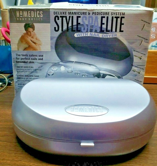 HoMedics Style Spa Elite Deluxe Manicure & Pedicure System With Nail