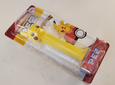 Pokemon PIKACHU PEZ Candy Dispenser w/Candy Collectable Item Brand New