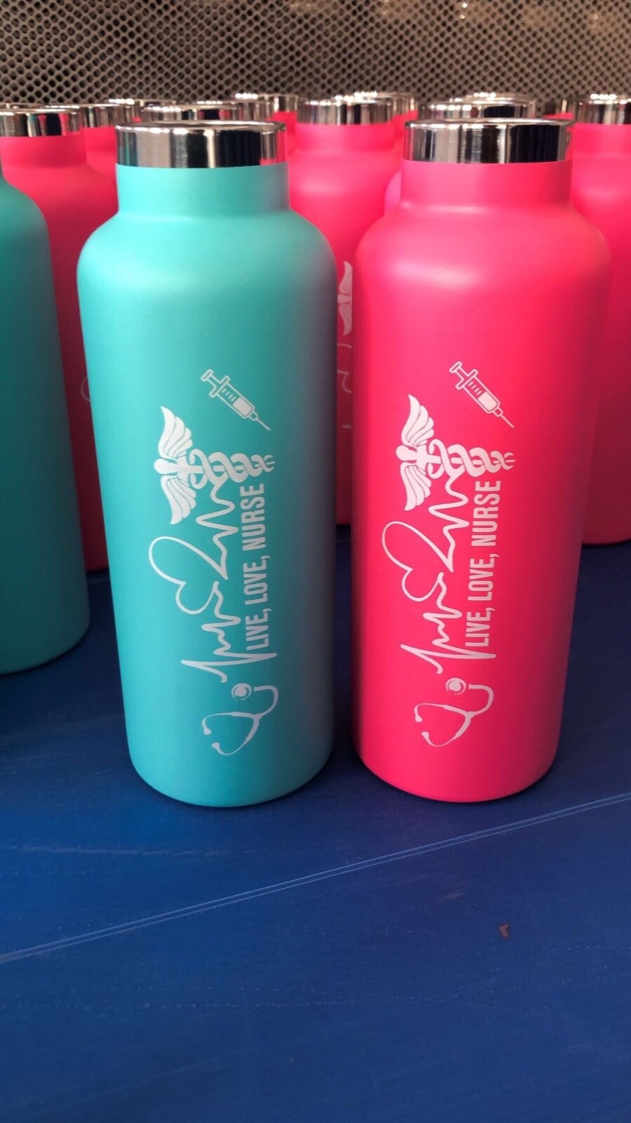 Nurse Logo Thermos Flask Stainless Steel Water Bottle 20 oz