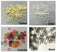5000pcs Dental Orthodontic Rubber Bands Elastics Ligature Ties 2.5/3.5/4.5/6.5OZ