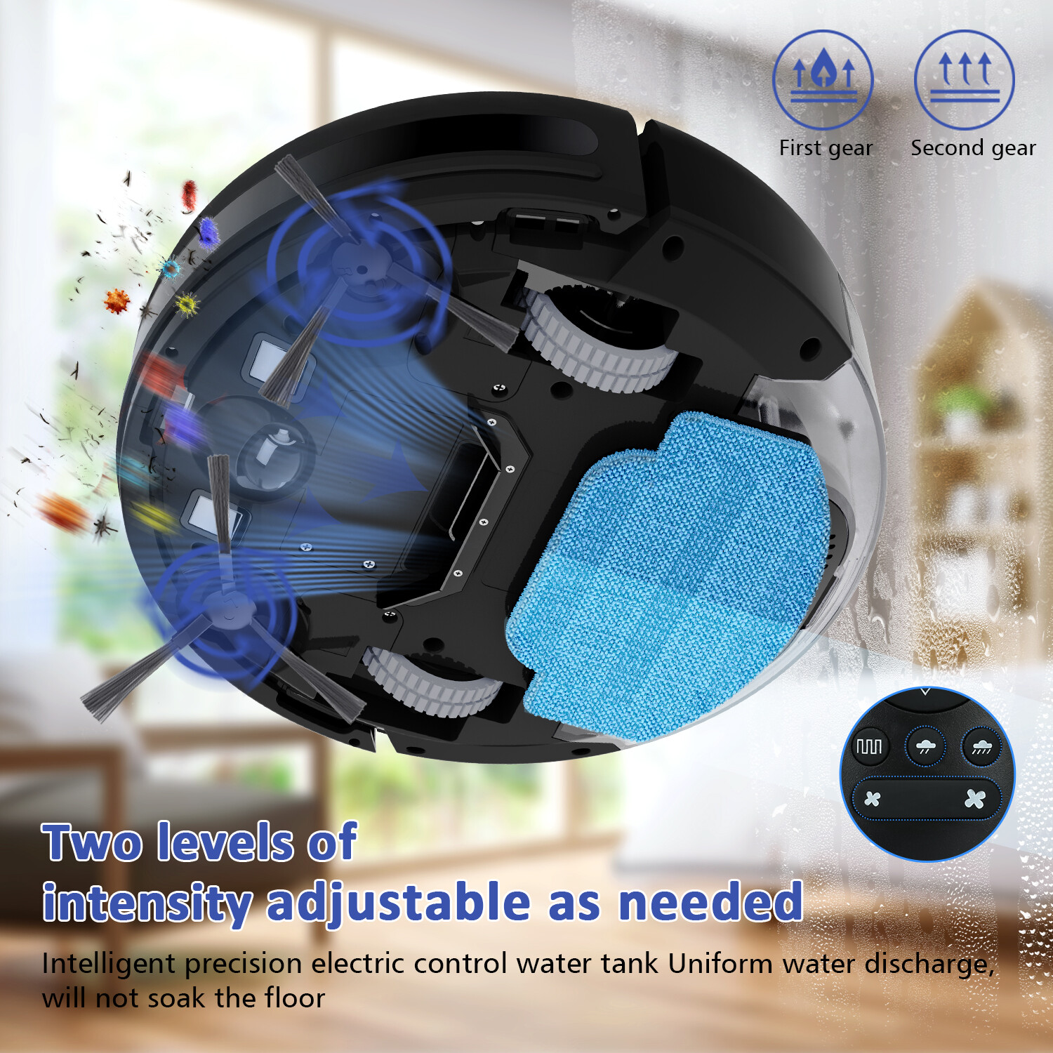 GTTVO Smart Robot Vacuum Cleaner BR151 WIFI Remote Floor Carpet Sweeper HEPA US eBay