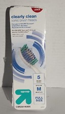 Clearly Clean Sonic Replacement Med. Brush Head 5ct Up  Up for Philips Sonicare