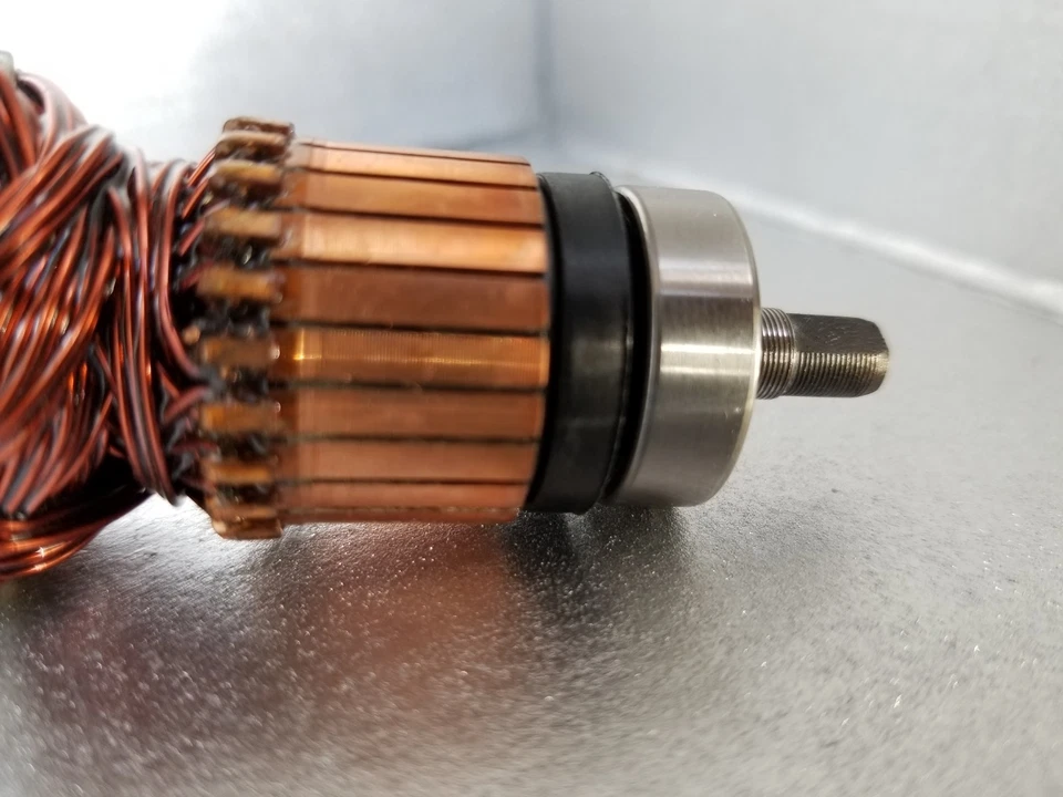 1 Armature (Armadura) + 10 brushes Makita 9564C&CV, 9565C&CV - 120VAC - Image 4 of 4