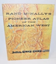 Rand McNallys Pioneer Atlas of the American West 1969 Hardcover