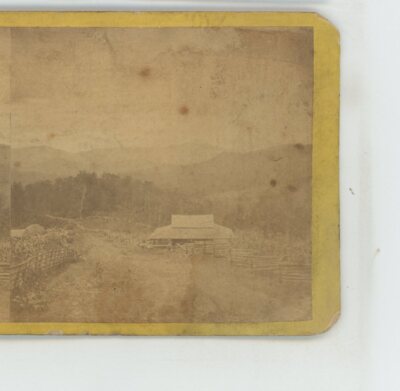 Hickory Nut Mountain NC North Carolina E&HT Anthony Stereoview c1865