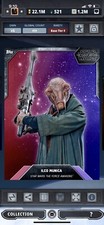 Topps Star Wars Digital Card Trader Tier 8 - Dual Galaxy Purple Ilco - Base 3