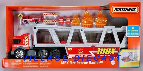 2021 Matchbox MBX Fire Rescue Hauler 