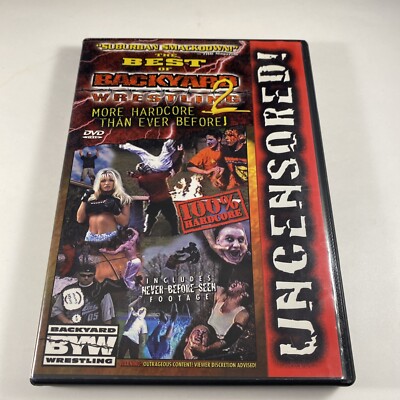BYW The Best of Backyard Wrestling 2: More Hardcore Than Before (DVD, 2002)