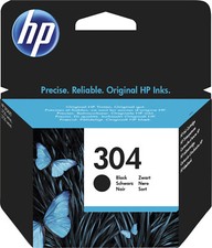 Genuine HP304 / HP304XL Black Colour Ink Cartridges for Deskjet 2630 Printer Lot